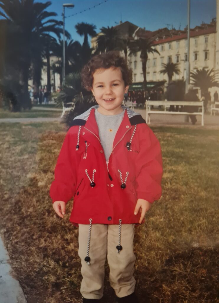 Djetinjstvo u Splitu, stara splitska Riva, 2001. godina